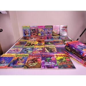 goosebumps books lot 36 Books 2 Are hardcover